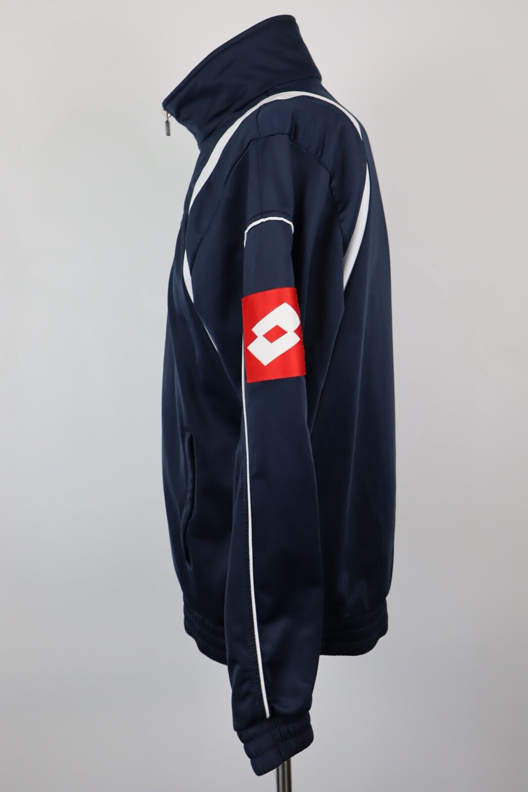 LOTTO FERALPI SALO' FELPA CALCIO CON ZIP UOMO Tg.  L MAN SOCCER JACKET