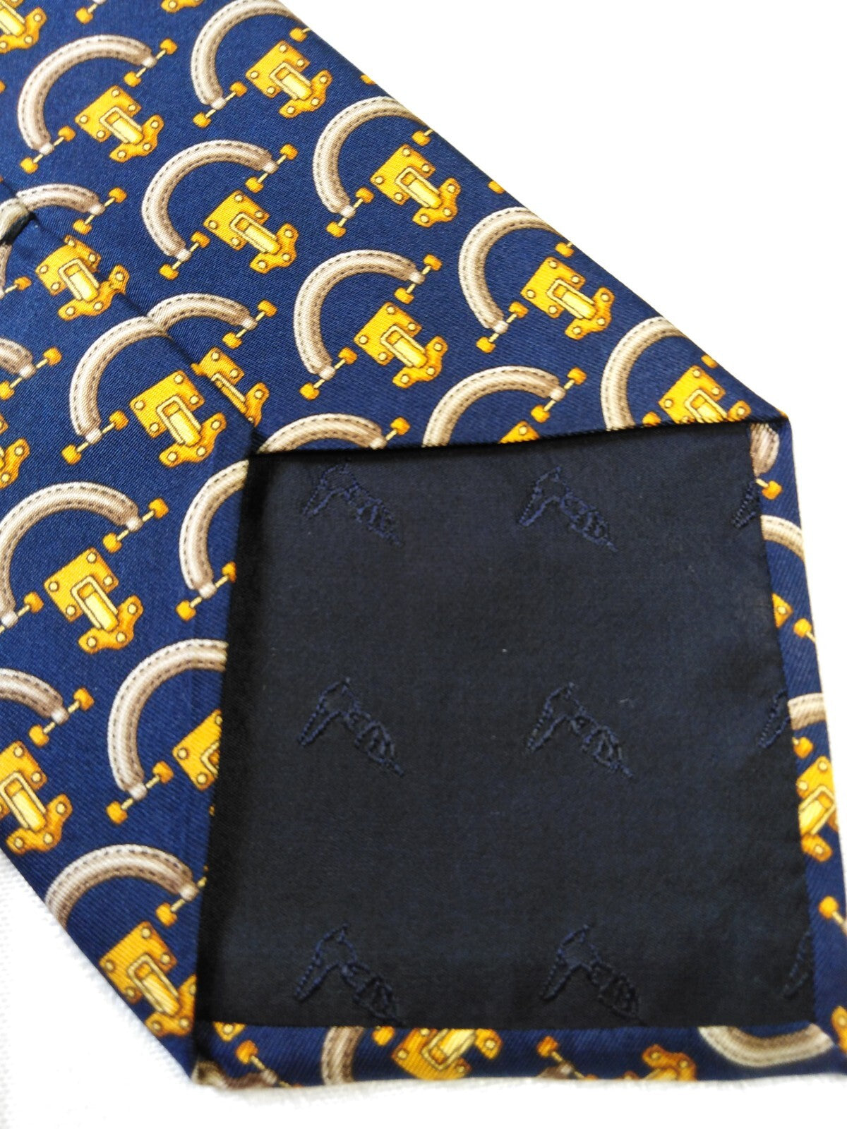 TRUSSARDI 100% SILK TIE SETA CRAVATTA NECKTIE MADE IN ITALY CLASSIC CON TAG