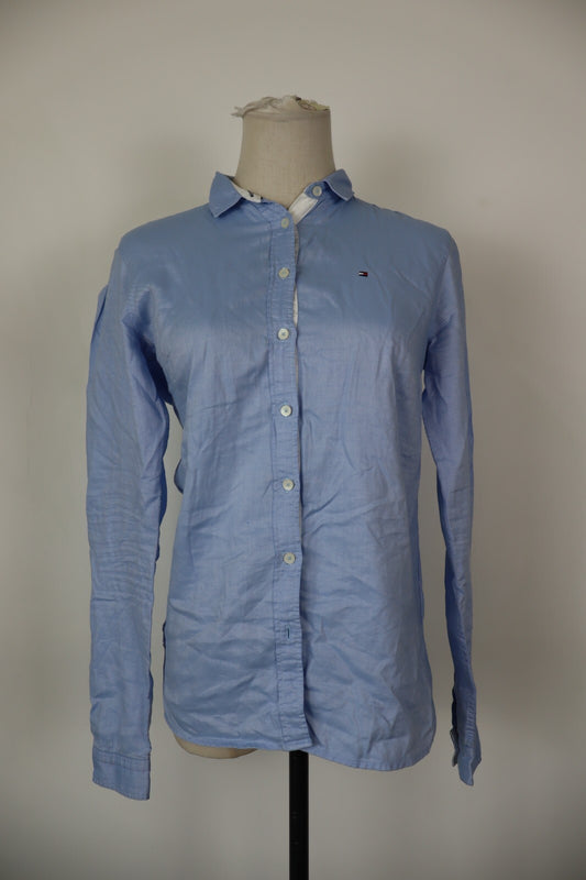 TOMMY HILFIGER CAMICIA DONNA TG. 4 WOMAN SHIRT CASUAL VINTAGE COTONE