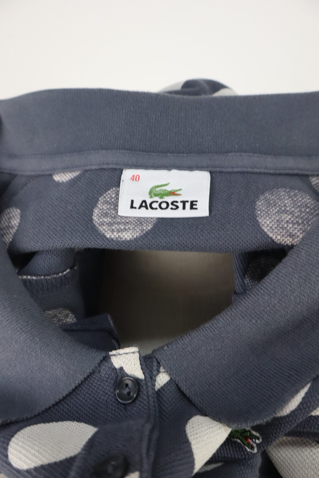 LACOSTE VESTITO POLO DONNA TG. 40 WOMAN CASUAL VINTAGE DRESS COTONE