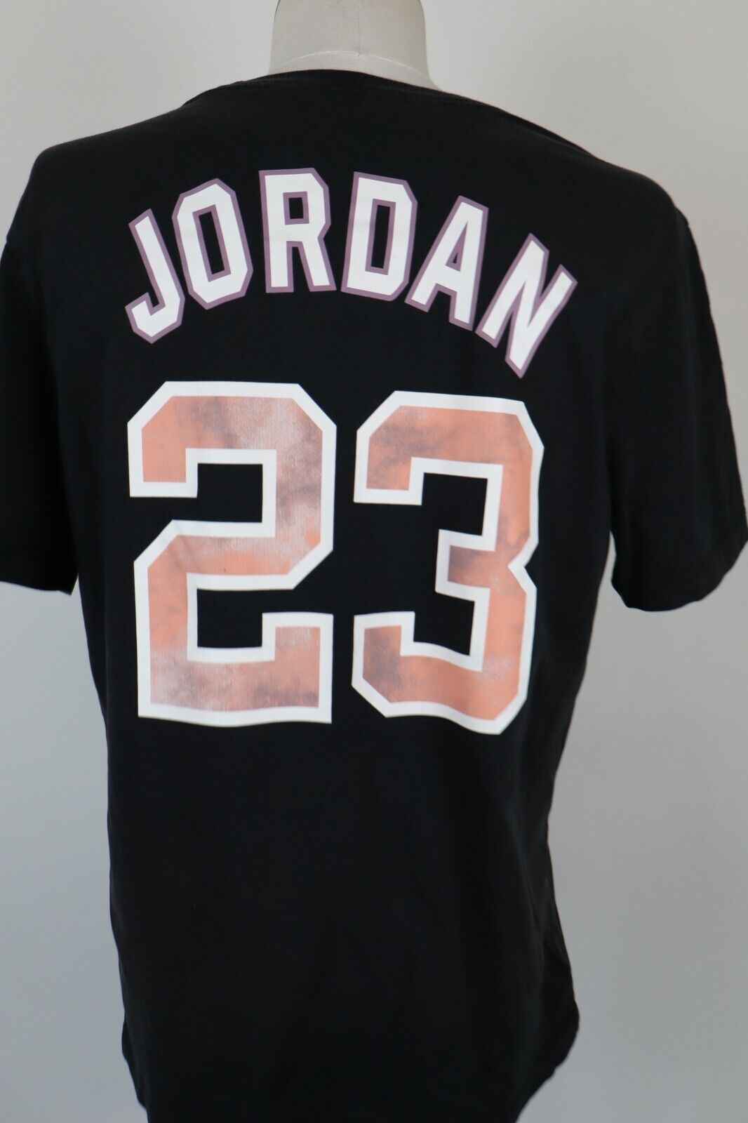 AIR JORDAN MAGLIA UOMO TG. L MAN T-SHIRT VINTAGE CASUAL COTONE