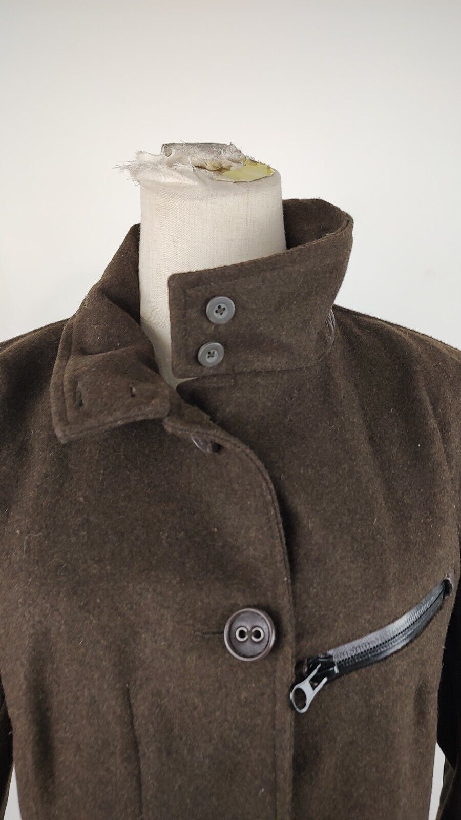 TIMBERLAND CAPPOTTO DONNA Tg L WOMAN LANA COAT VINTAGE CASUAL ITALY POLIURETANO