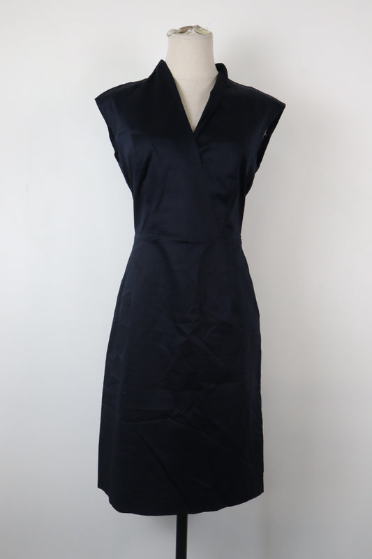 HUGO BOSS VESTITO DONNA TG. 44 WOMAN CASUAL VINTAGE DRESS ABITO CON ZIP