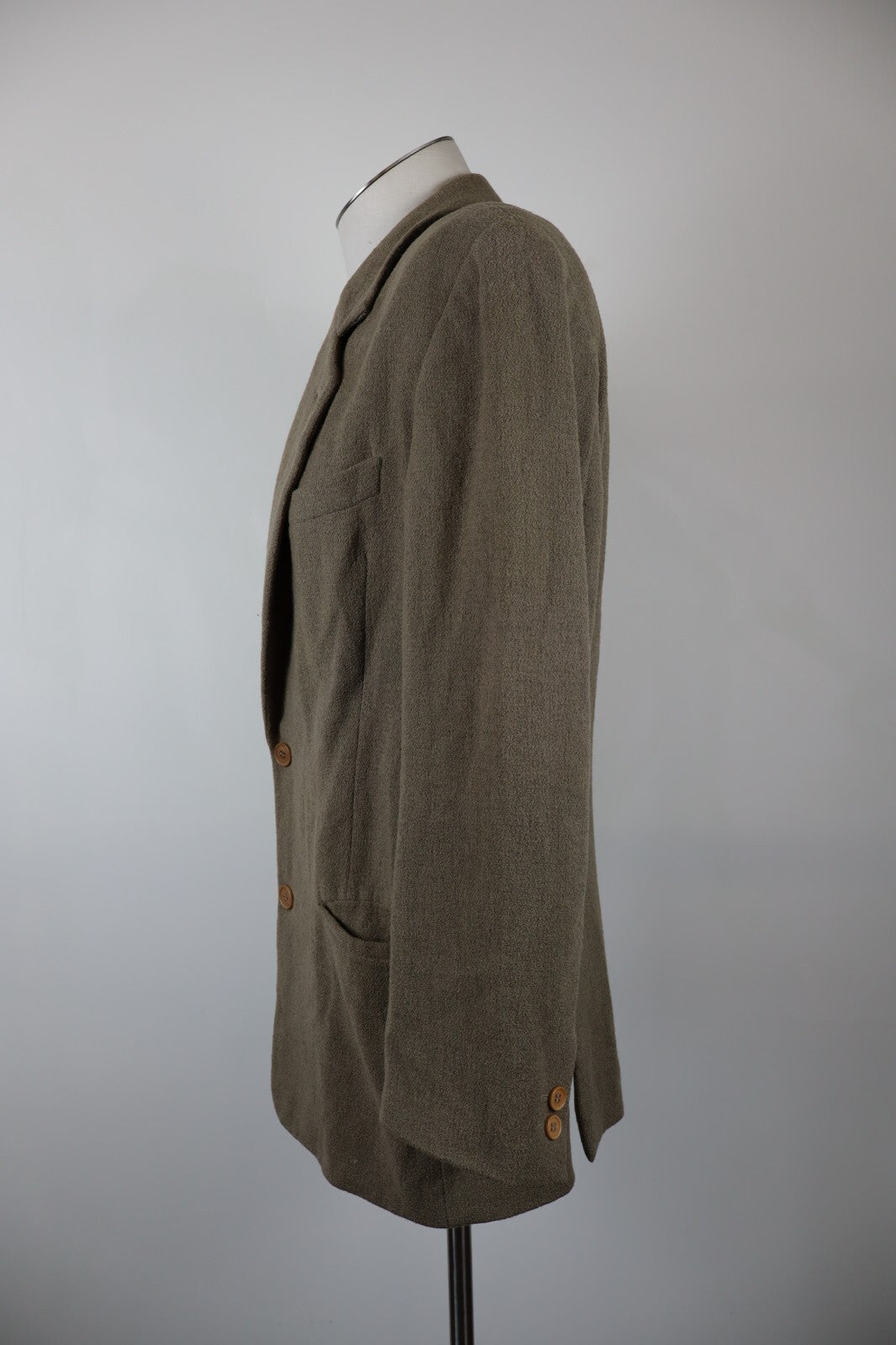 BYBLOS GIACCA BLAZER UOMO Tg L MAN VINTAGE JACKET LANA WOOL