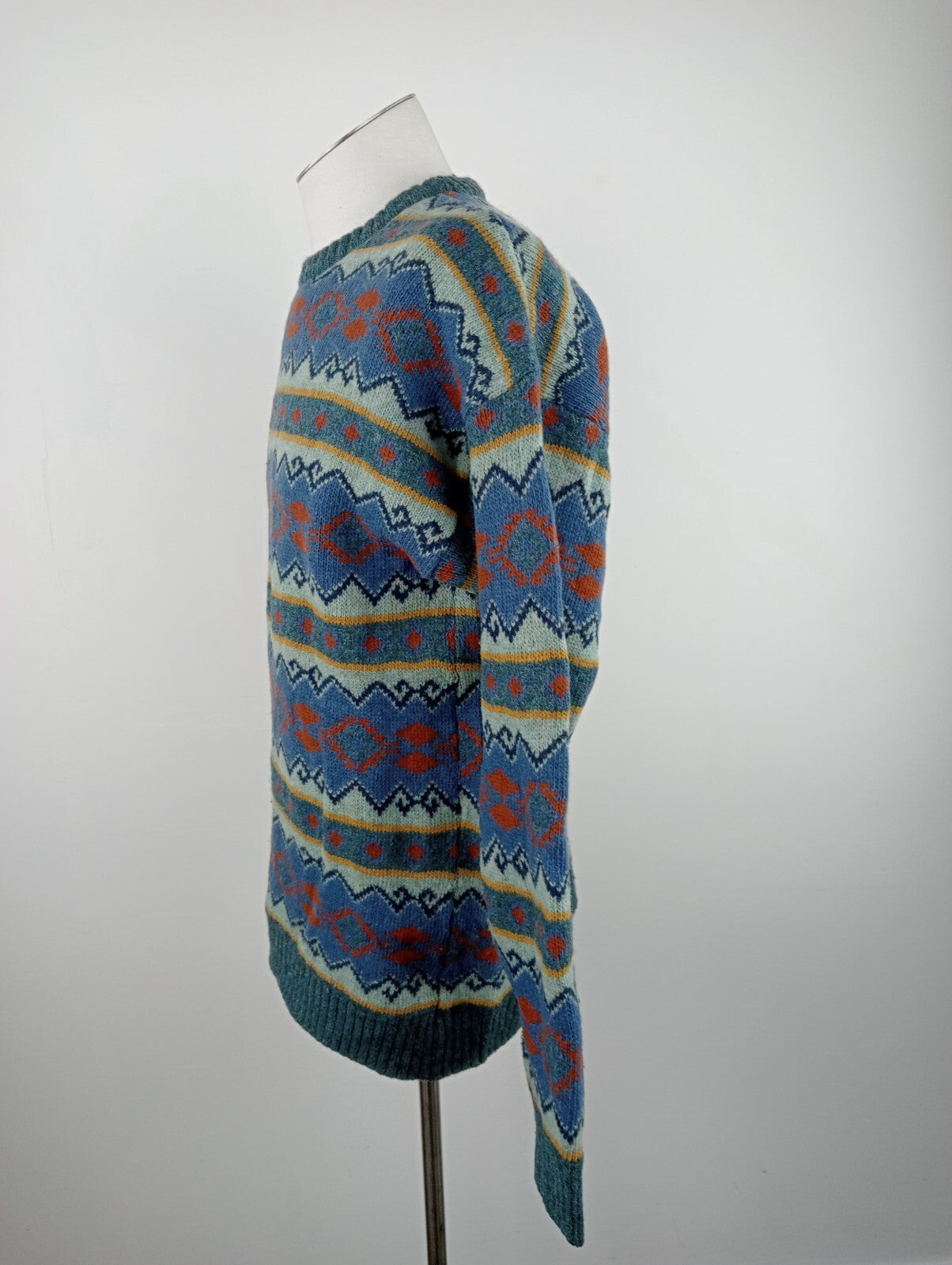 CARRERA MAGLIONE WOOL LANA VINTAGE UOMO M MAN SWEATER CASUAL ITALY