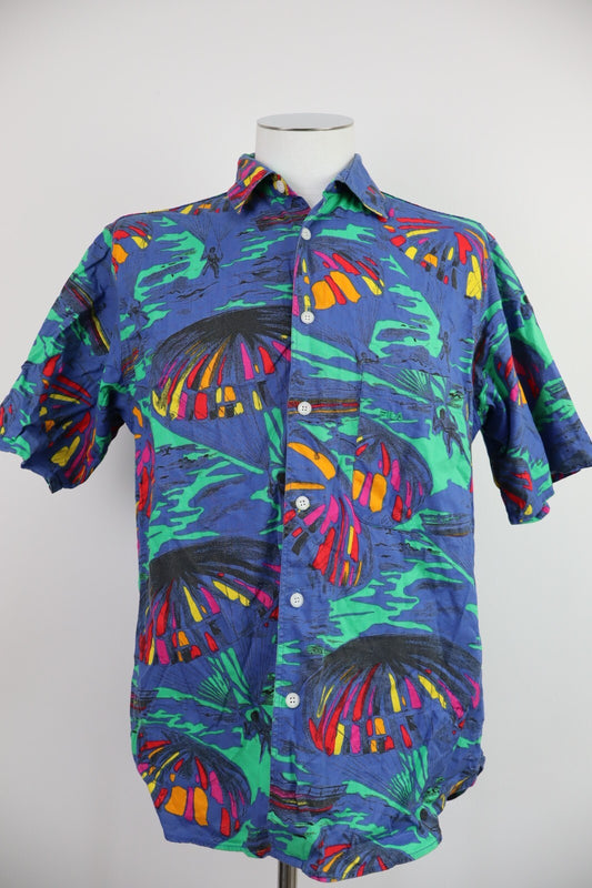 FILA CAMICIA UOMO TG 52 MAN SHIRT CASUAL VINTAGE COTONE COTTON