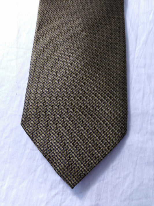 L'ARTE DELLA CAMICIA  SILK TIE SETA CRAVATTA SELF TIPPED NECKTIE MADE IN ITALY