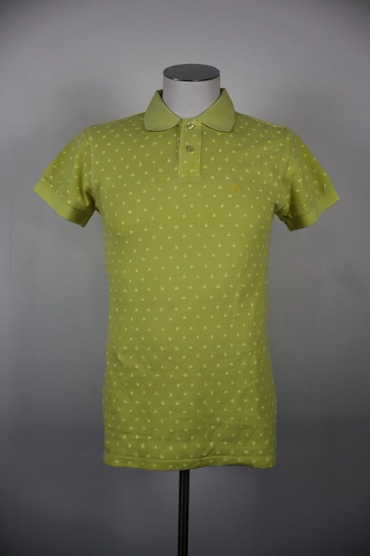 REFRIGUE POLO MAGLIA UOMO TG S MAN COTONE SHIRT CASUAL VINTAGE POIS