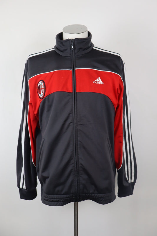 ADIDAS GIACCA MILAN SPORTIVA UOMO CALCIO Tg S MAN SOCCER VINTAGE JACKET