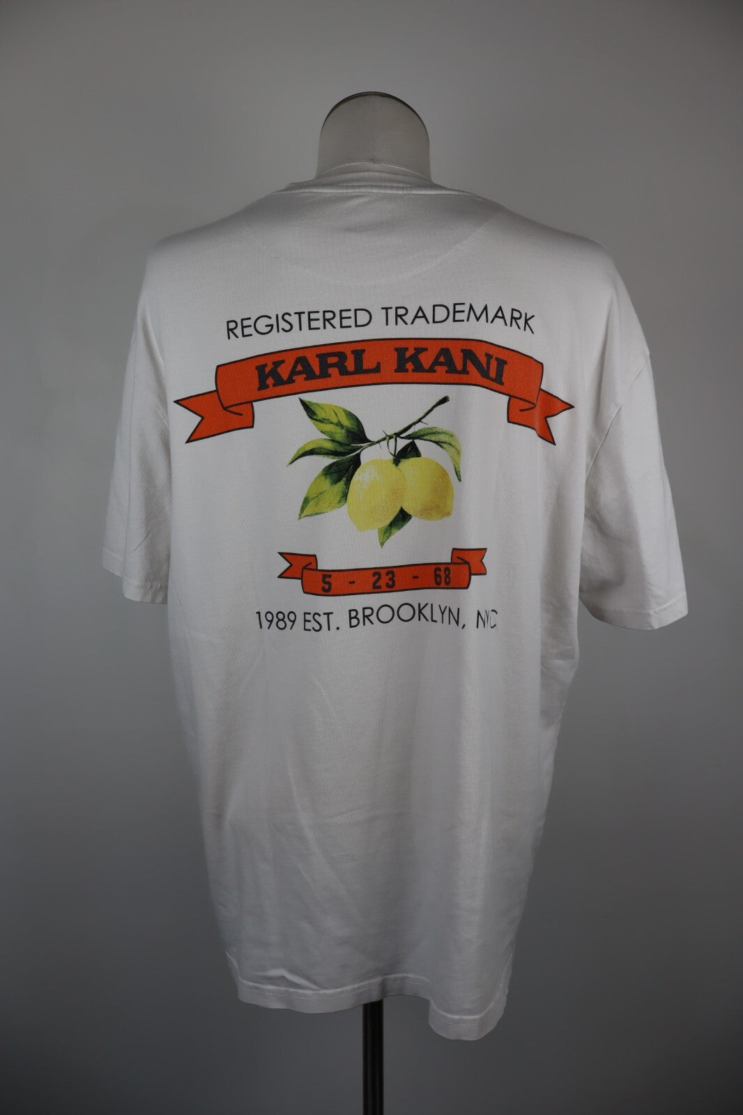 KARL KANI MAGLIA COTONE UOMO TG L MAN COTTON T-SHIRT CASUAL VINTAGE