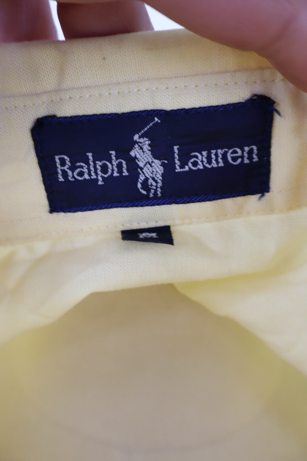 RALPH LAUREN CAMICIA UOMO TG. M MAN CASUAL VINTAGE SHIRT COTONE COTTON