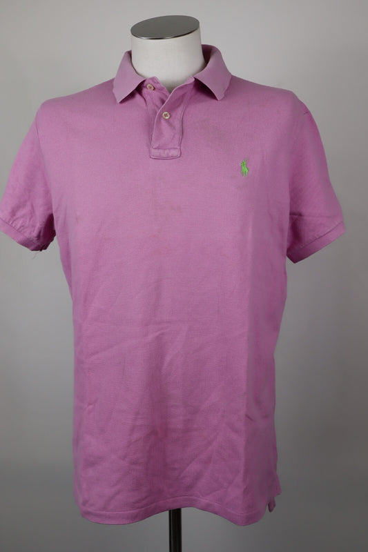 POLO RALPH LAUREN MAGLIA UOMO COTONE TG. L MAN COTTON SHIRT CASUAL CUSTOM FIT