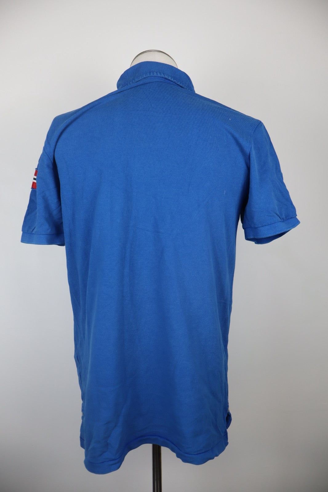 NAPAPIJRI MAGLIA POLO UOMO TG. L MAN SHIRT CASUAL VINTAGE COTONE COTTON LOGO