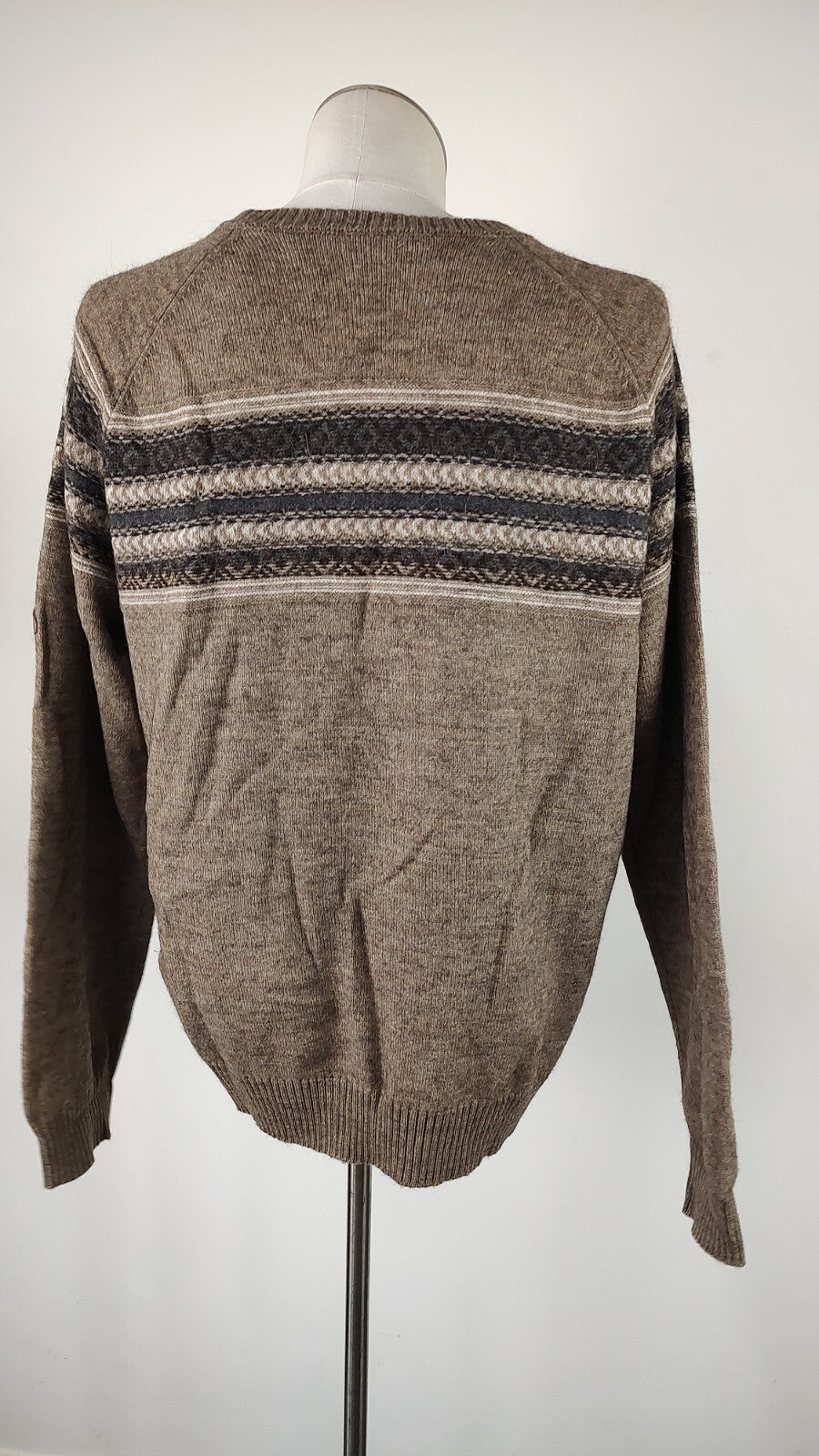 NAVIGARE MAGLIONE ALPACA VINTAGE UOMO Tg. 2XL MAN SWEATER CASUAL