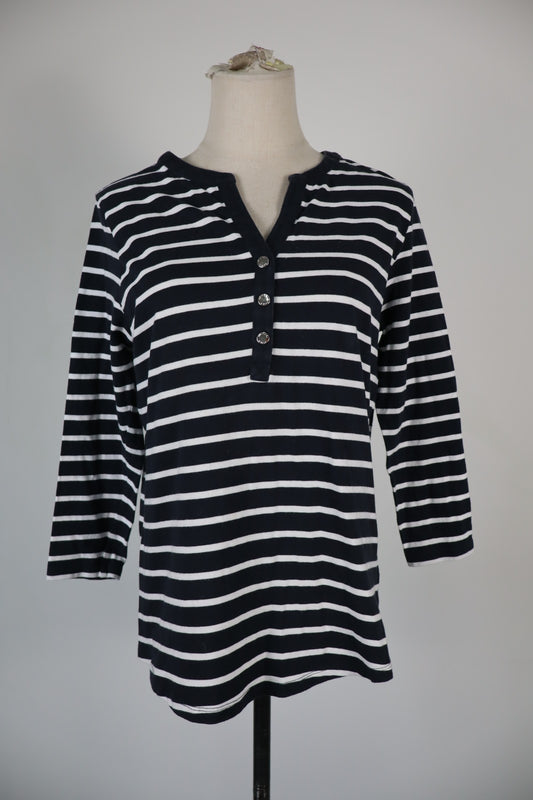 MICHAEL KORS MAGLIA DONNA TG. L WOMAN CASUAL VINTAGE T-SHIRT COTONE