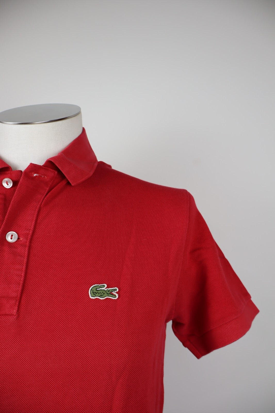 LACOSTE POLO MAGLIA UOMO COTONE TG 4 SLIM FIT MAN COTTON T- SHIRT CASUAL VINTAGE