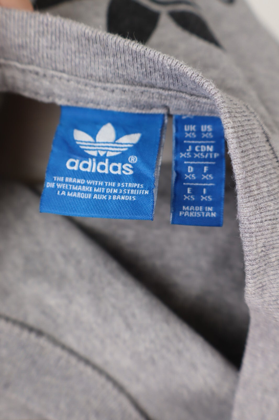 ADIDAS 3 STRIPES MAGLIA SPORTIVA  T-SHIRT UOMO Tg XS CASUAL VINTAGE COTONE