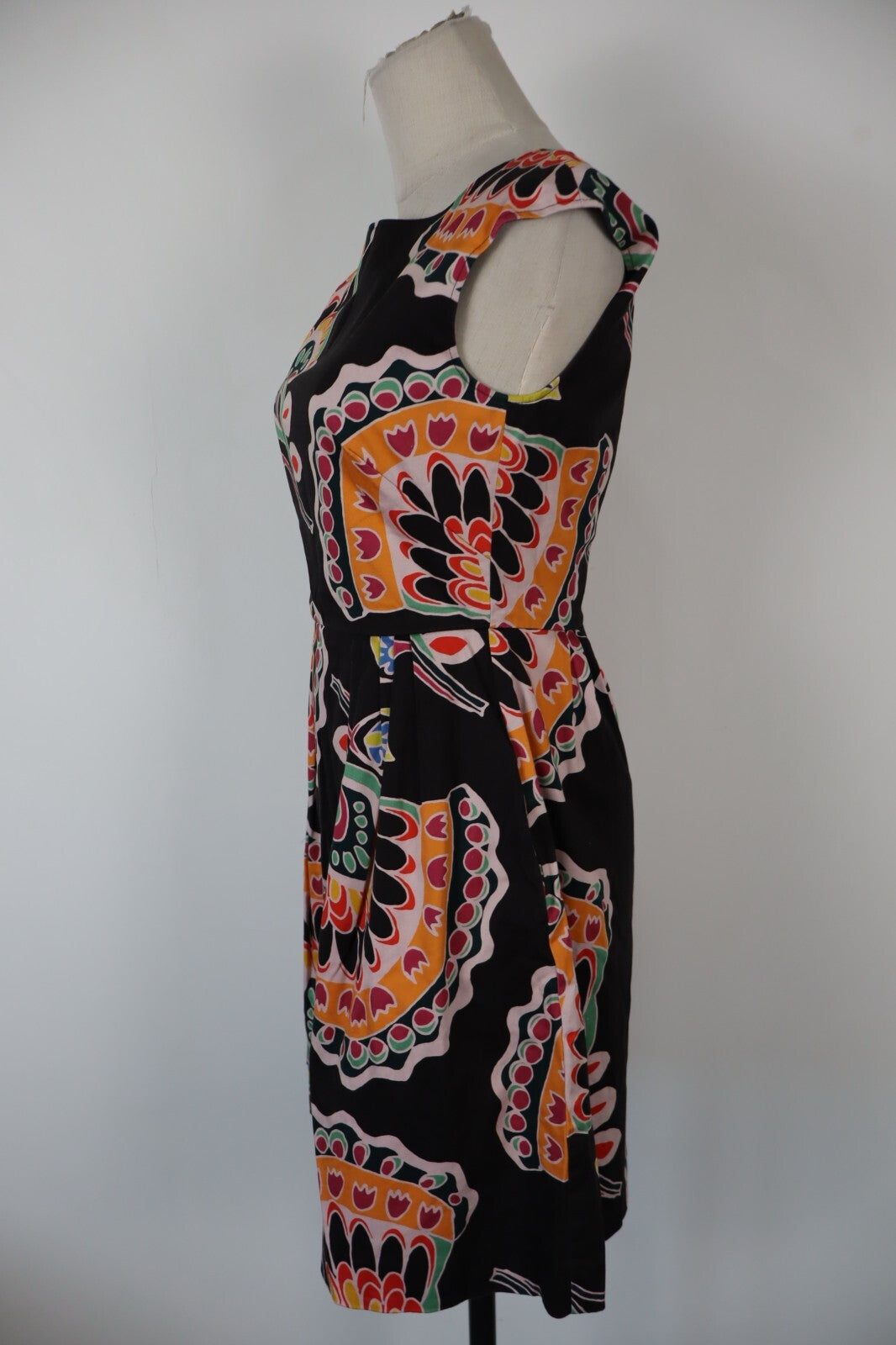 MAX & CO VESTITO ABITO DONNA WOMAN TG 38 DRESS CASUAL VINTAGE COTONE