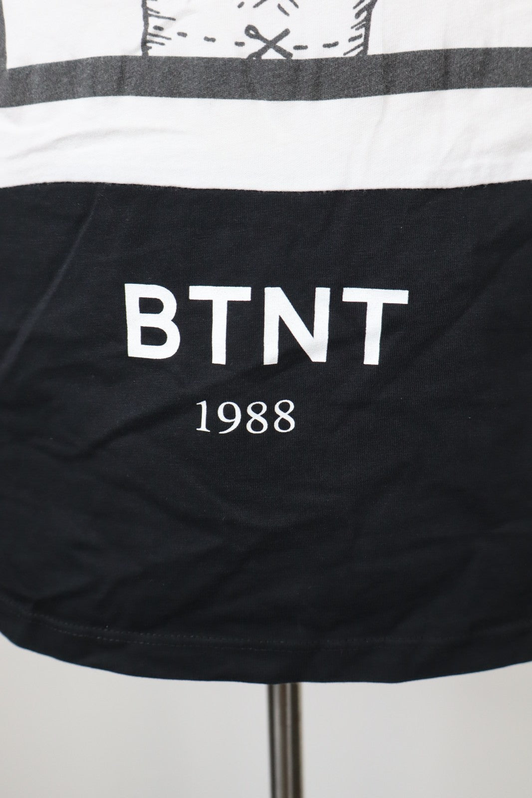 BUT NOT MAGLIA UOMO TG. M MAN T-SHIRT VINTAGE CASUAL LOGO ITALY COTONE