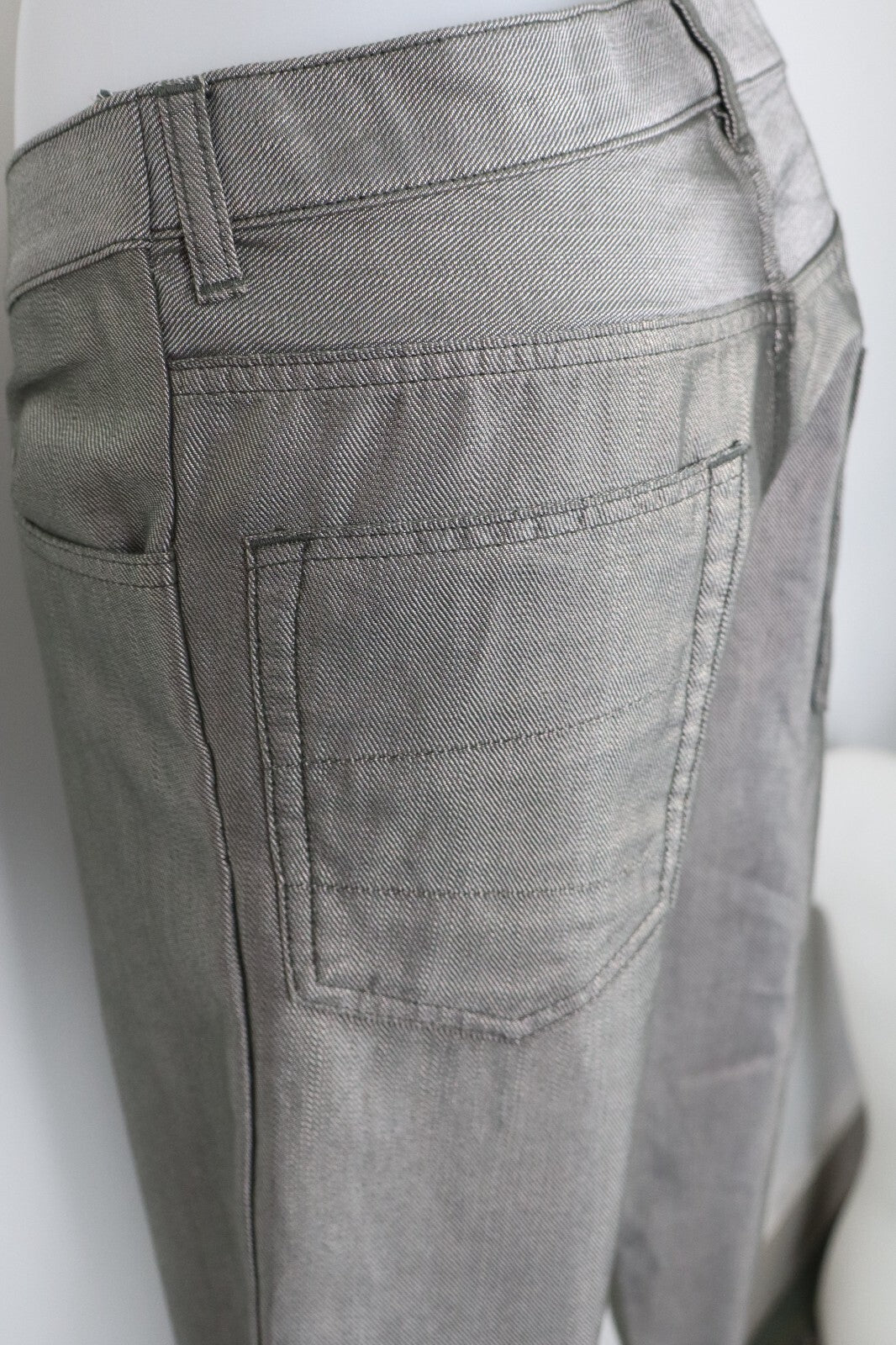 RICHMOND PANTALONE CASUAL DONNA TG. 44 WOMAN VINTAGE PANTS COTONE