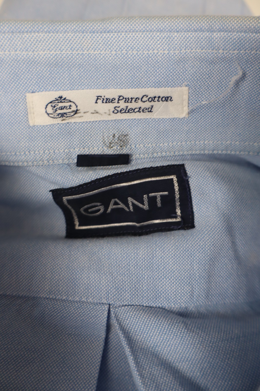 GANT CAMICIA COTONE SHIRT UOMO Tg 38 MAN VINTAGE CASUAL COTTON