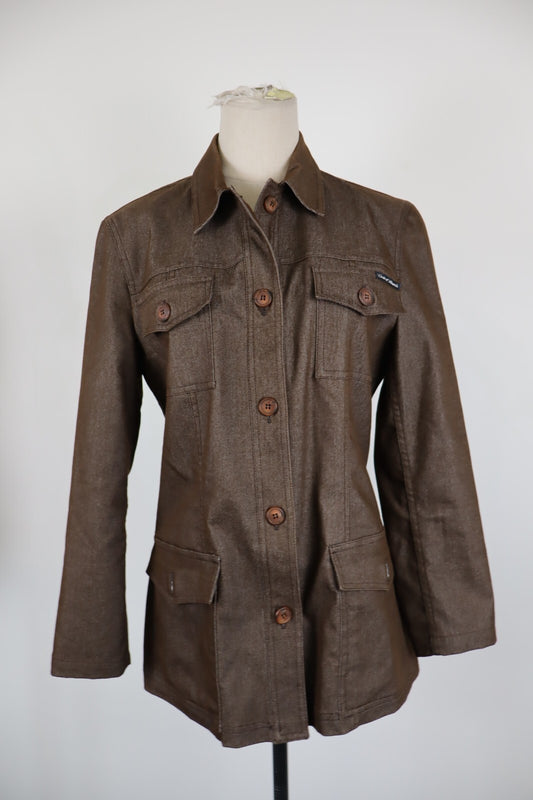 CONTE OF FLORENCE GIUBBINO LEGGERO GIACCA DONNA M WOMAN CASUAL JACKET VINTAGE