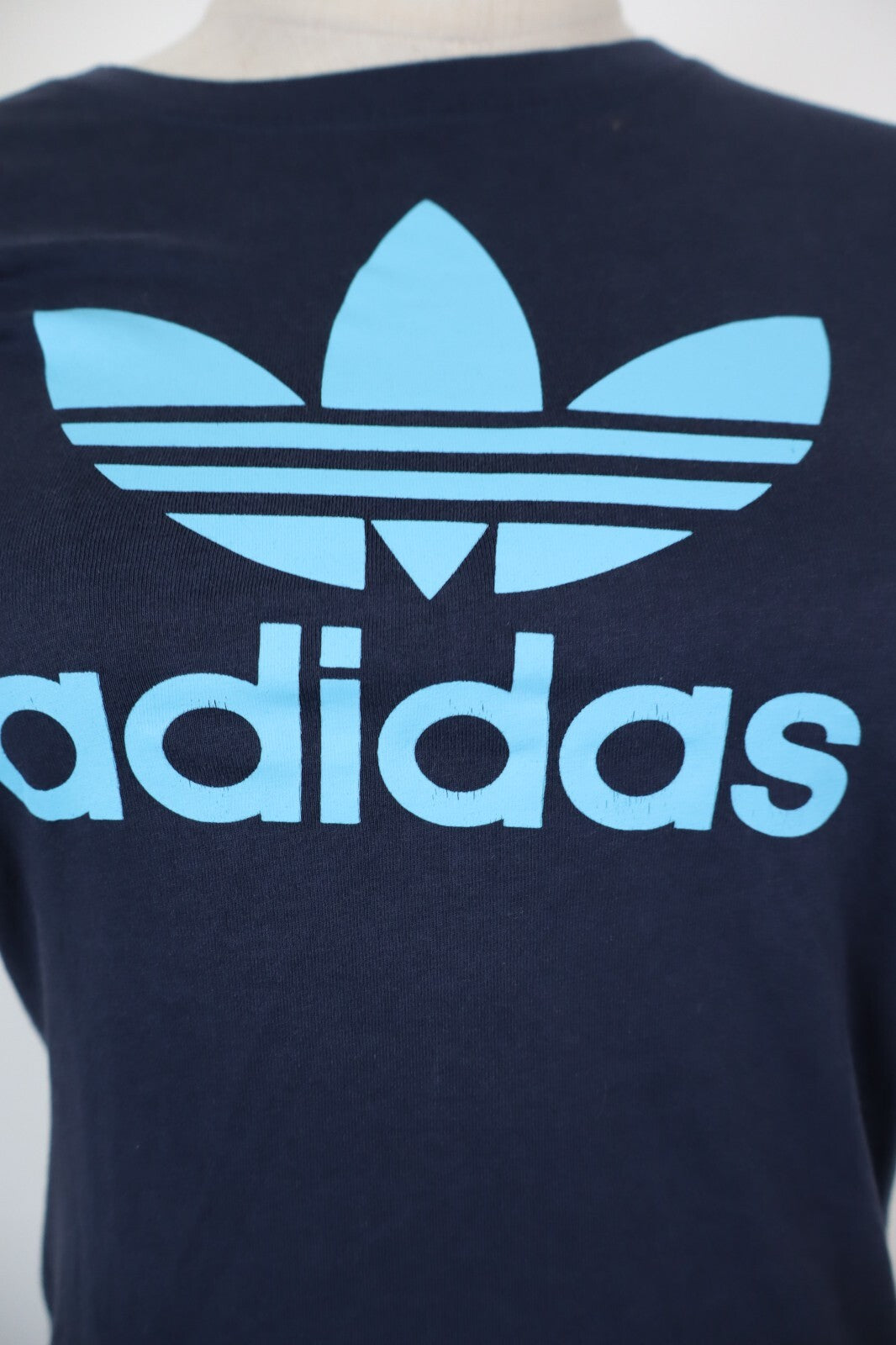 ADIDAS MAGLIA DONNA TG. XS 36 WOMAN CASUAL VINTAGE T- SHIRT TOP COTONE