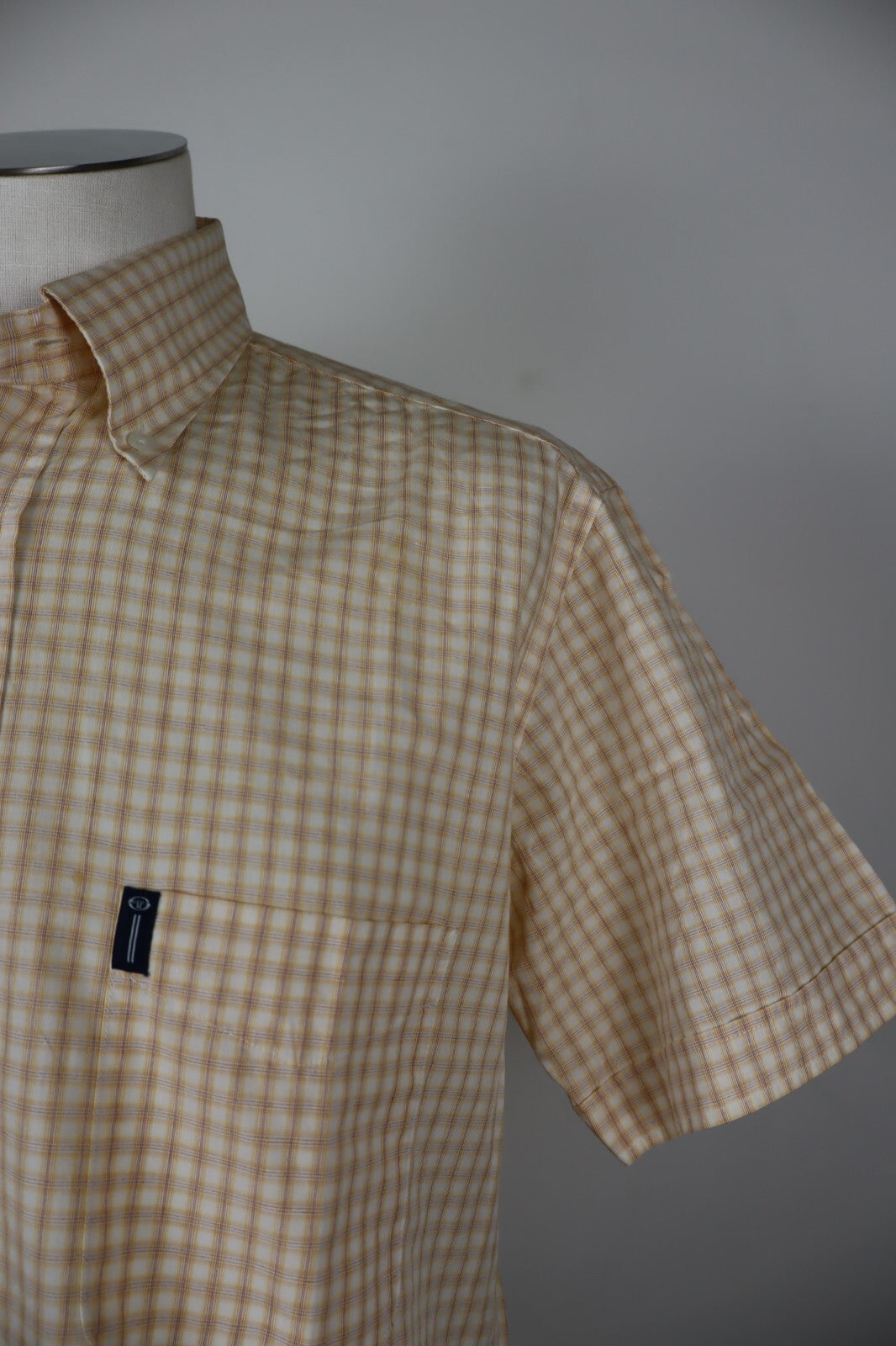 SERGIO TACCHINI CAMICIA UOMO COTONE TG. M MAN CASUAL VINTAGE SHIRT COTTON
