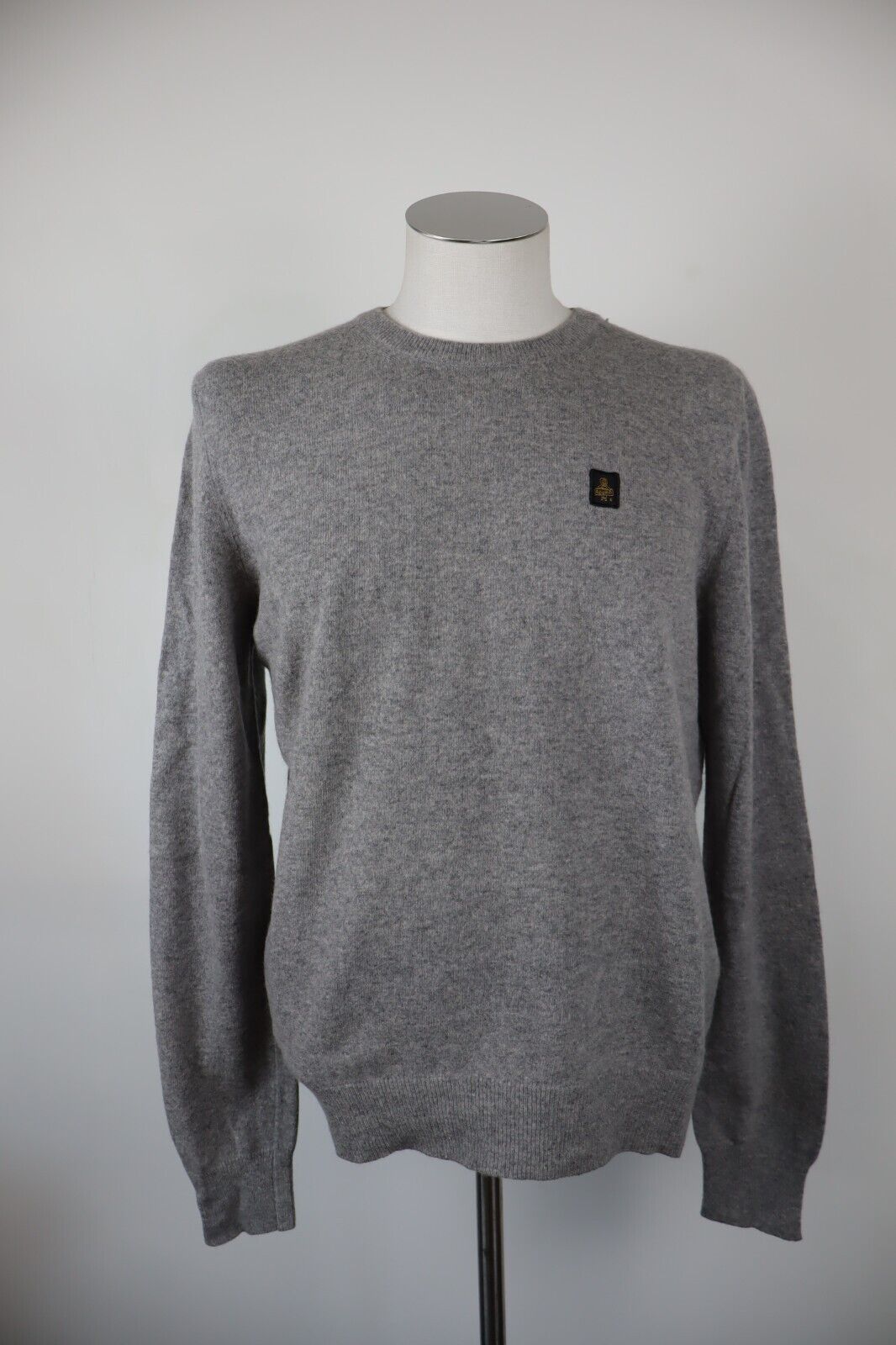 REFRIGIWEAR MAGLIONE LANA WOOL VINTAGE UOMO Tg. L MAN SWEATER CASUAL