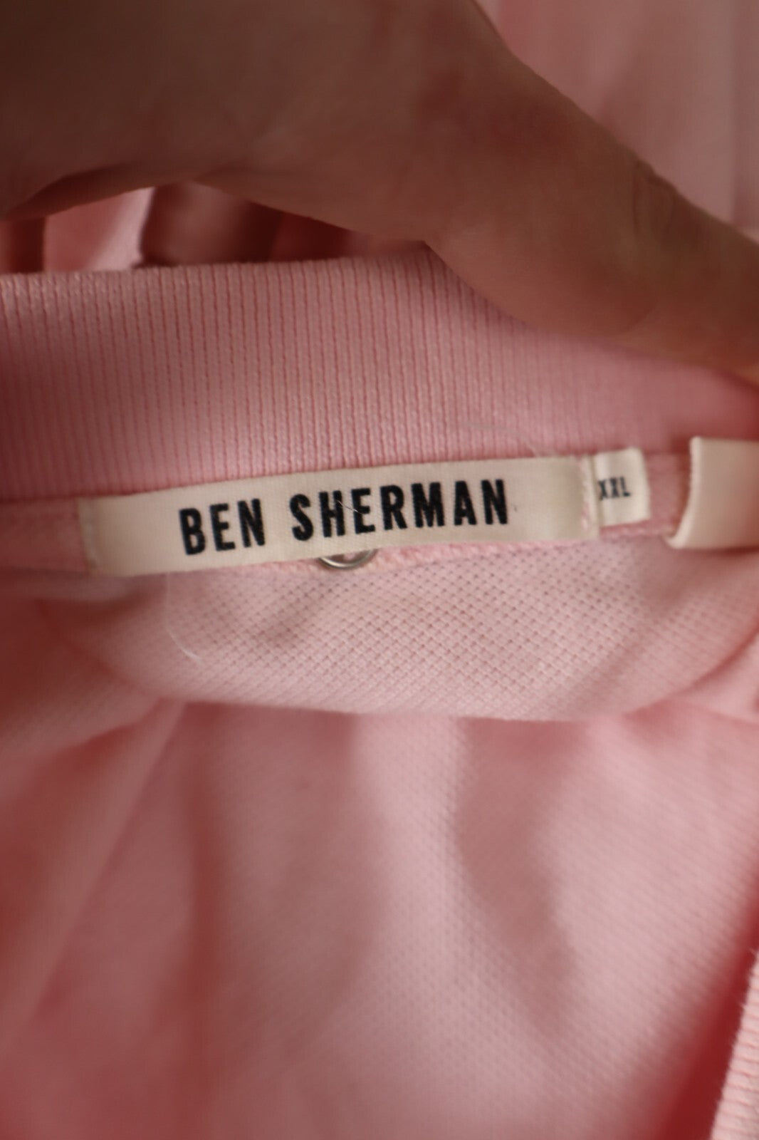 BEN SHERMAN MAGLIA POLO UOMO TG 2XL MAN T-SHIRT CASUAL VINTAGE COTONE