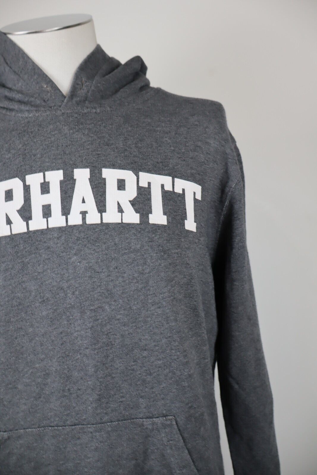 CARHARTT FELPA CAPPUCCIO JACKET UOMO Tg S SPORT MAN SWEATSHIRT CASUAL VINTAGE