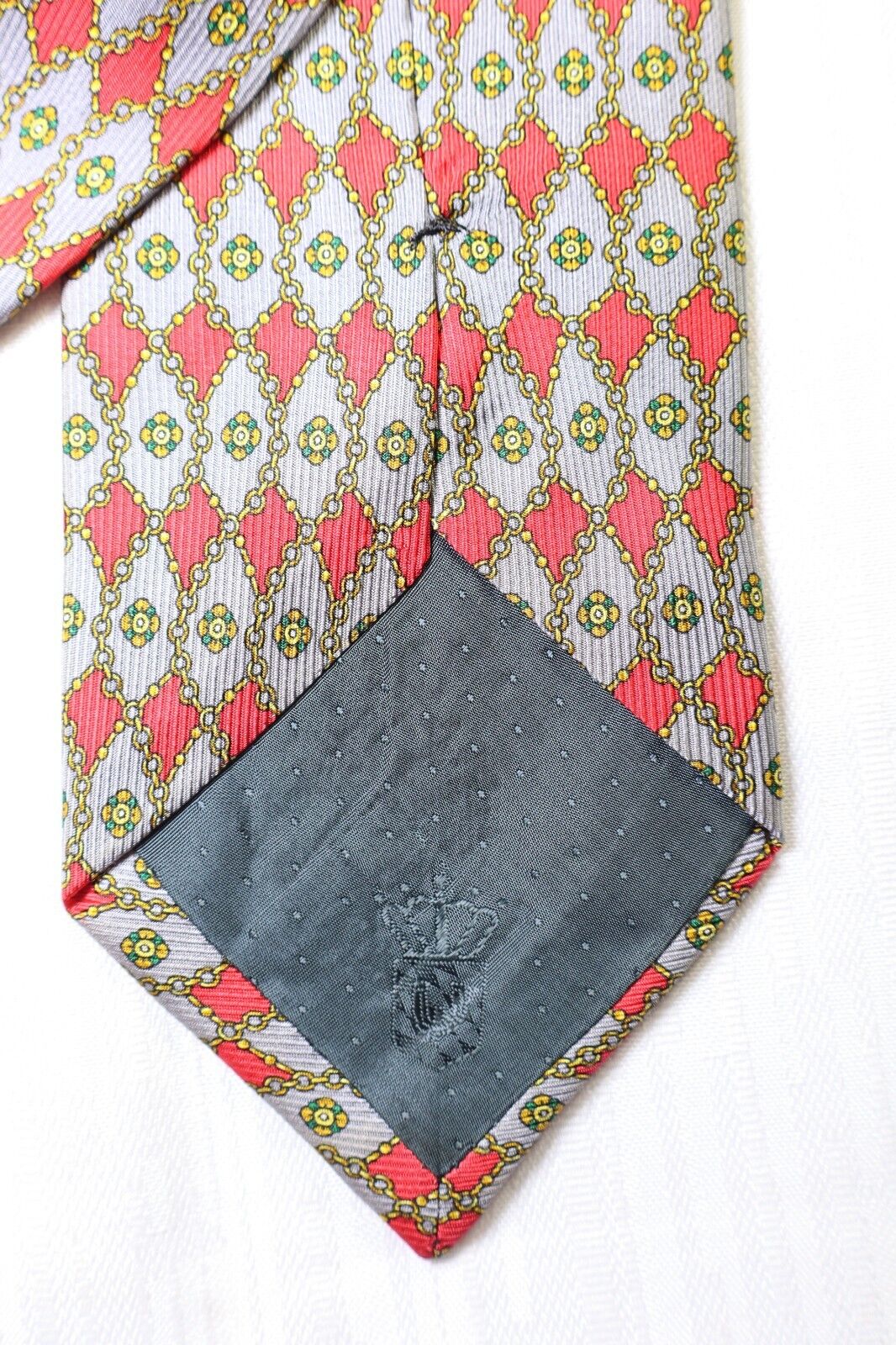 UNGARO 100%  SILK TIE SETA CRAVATTA NECKTIE MADE IN ITALY