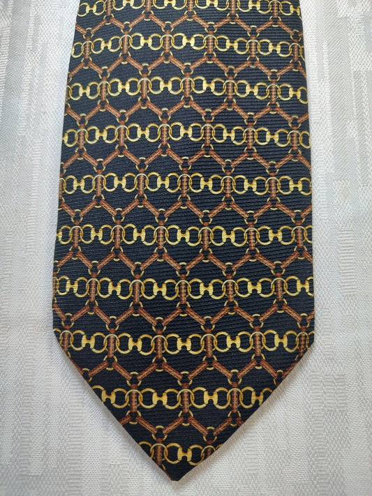 BIAGIOTTI 100% SILK TIE SETA CRAVATTA NECKTIE MADE IN ITALIA CLASSIC