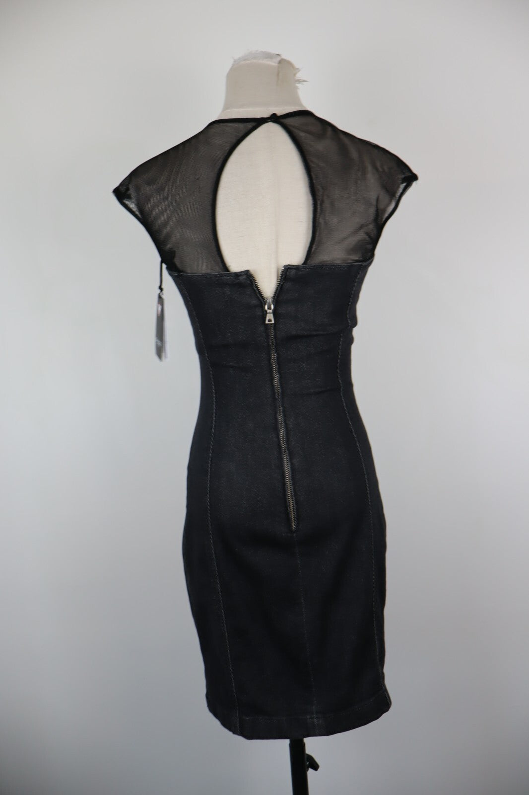 GUESS LOS ANGELES VESTITO ABITO DONNA TG. S WOMAN CASUAL VINTAGE DRESS CON TAG