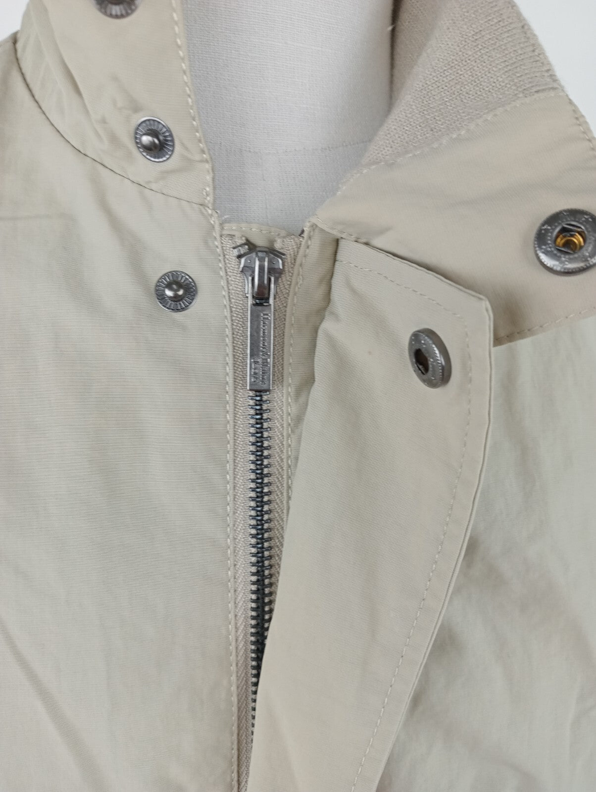 HARMONT & BLAINE GIUBBINO LEGGERO UOMO Tg L MAN CASUAL VINTAGE JACKET COTONE