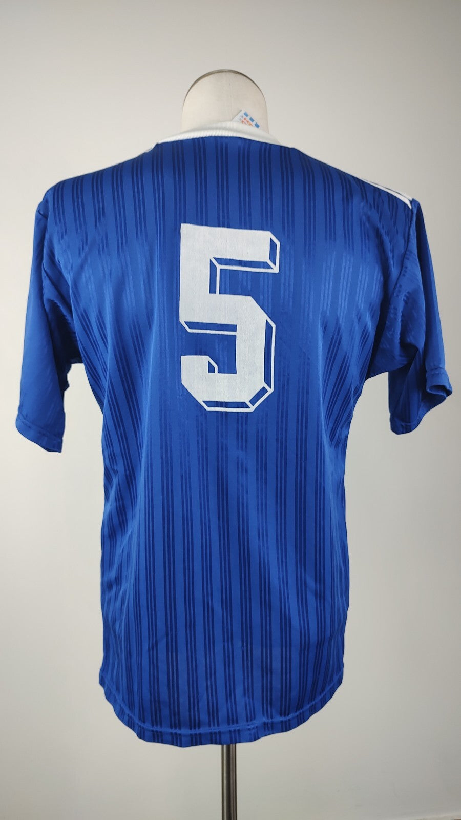 ADIDAS KOHLER N. 5 MAGLIA CALCIO UOMO Tg 16 SOCCER MAN JERSEY MADE IN UK