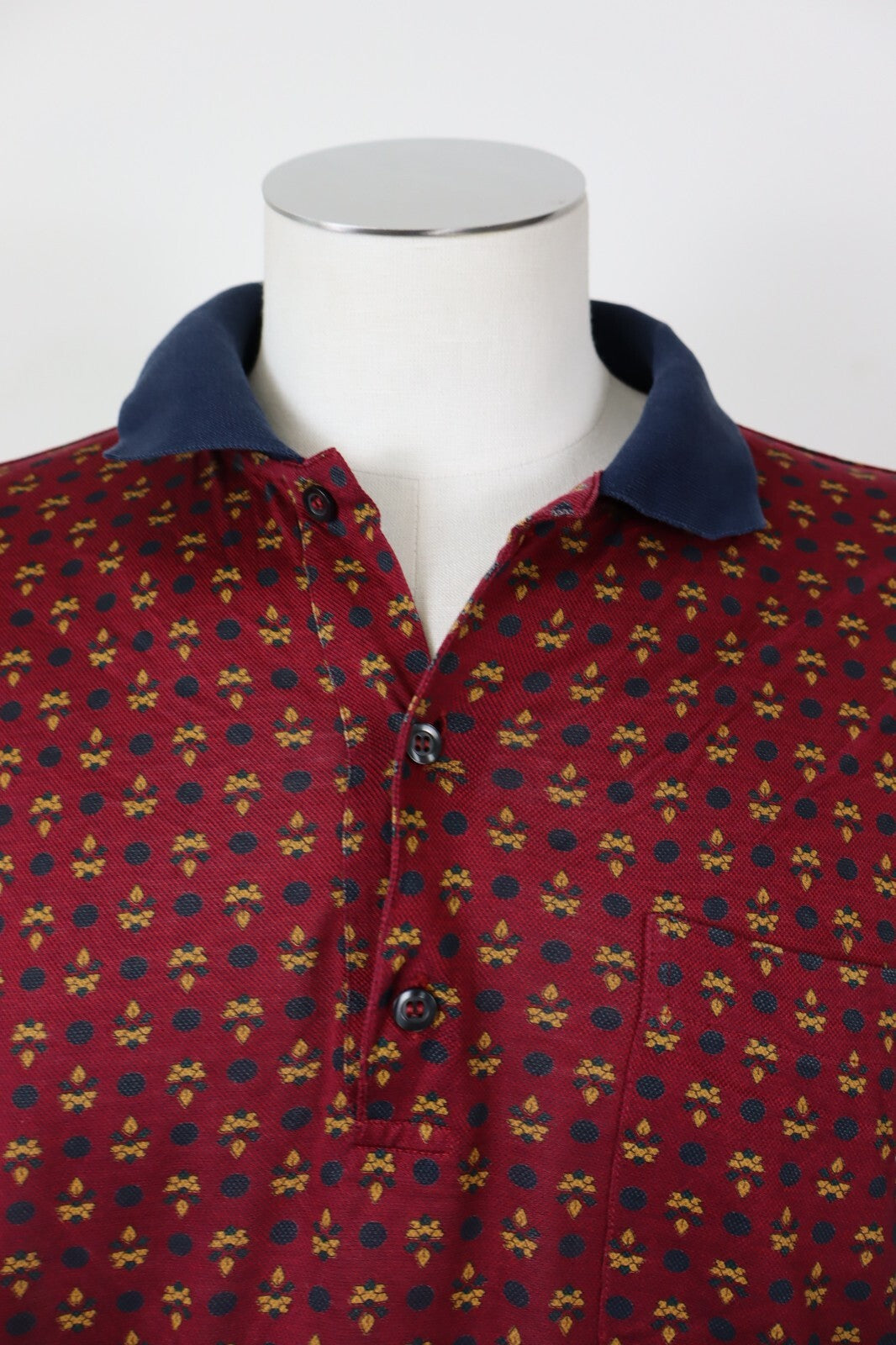 PIERRE CARDIN MAGLIA POLO UOMO TG. 4 MAN T-SHIRT CASUAL VINTAGE COTONE COTTON