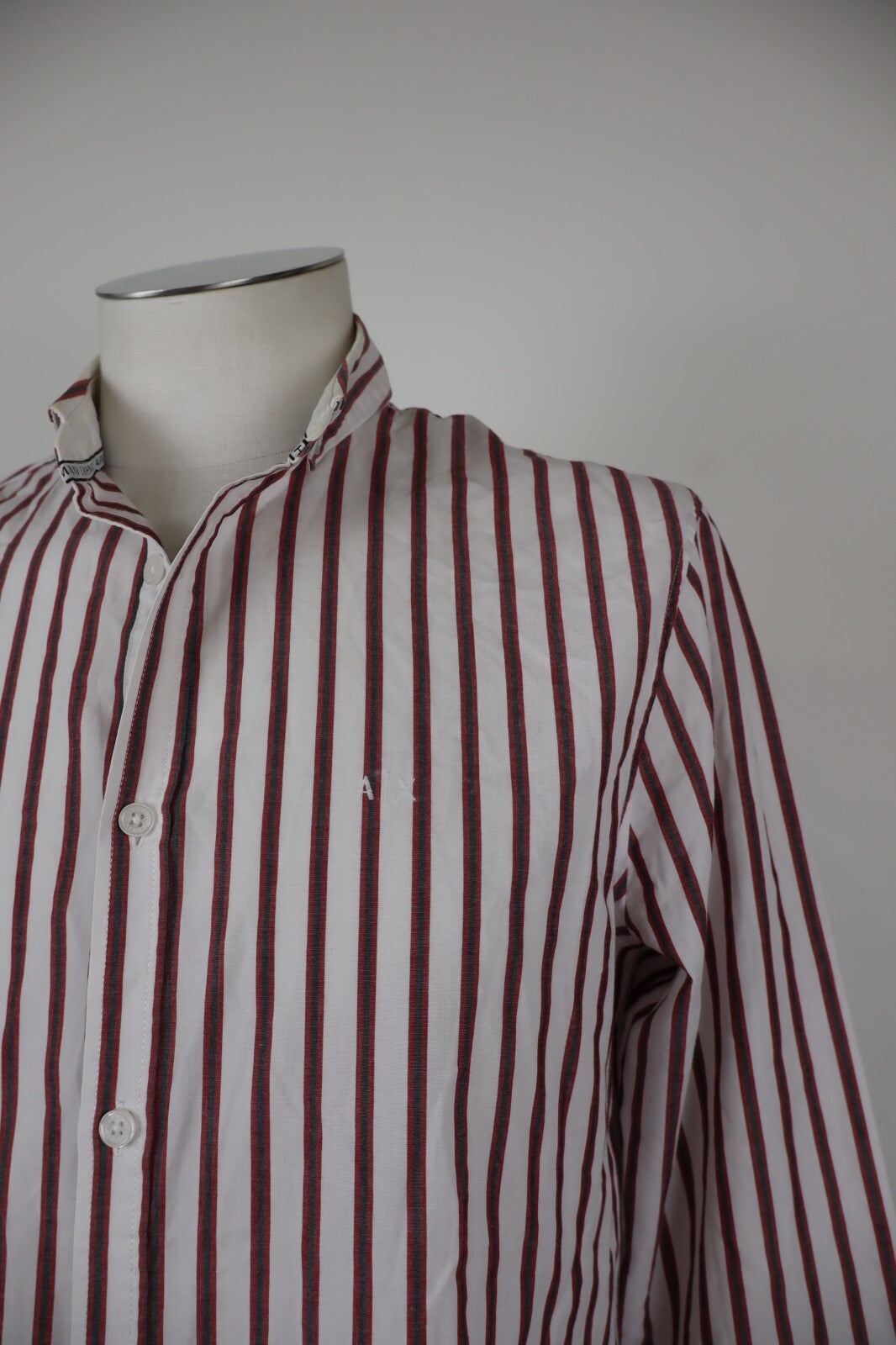 AX ARMANI EXCHANGE CAMICIA UOMO COTONE TG. M  MAN CASUAL VINTAGE SHIRT