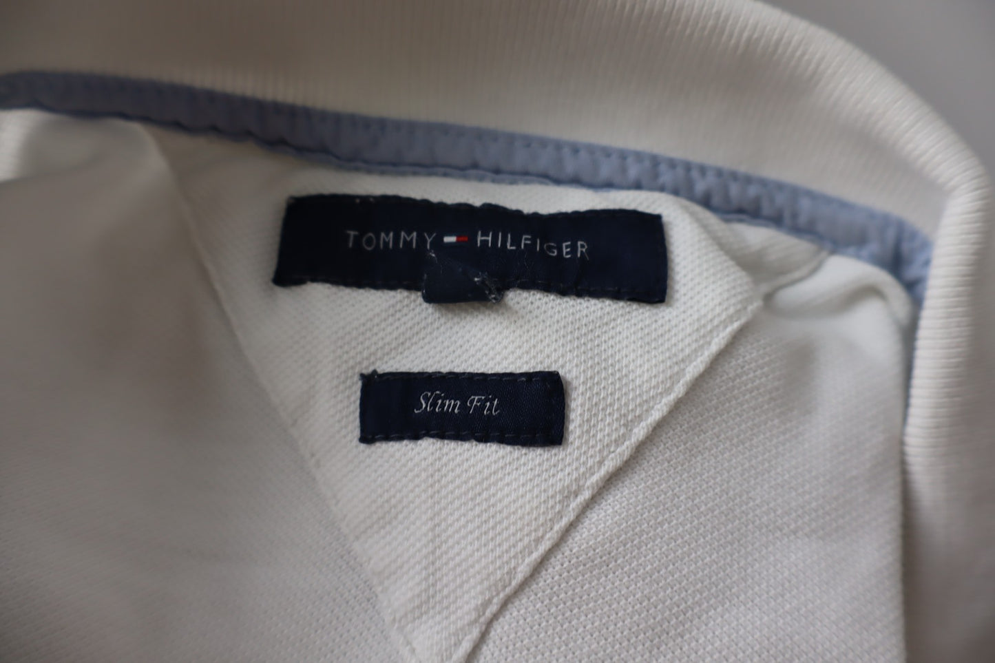 TOMMY HILFIGER MAGLIA POLO UOMO TG. M MAN T-SHIRT CASUAL VINTAGE COTONE COTTON