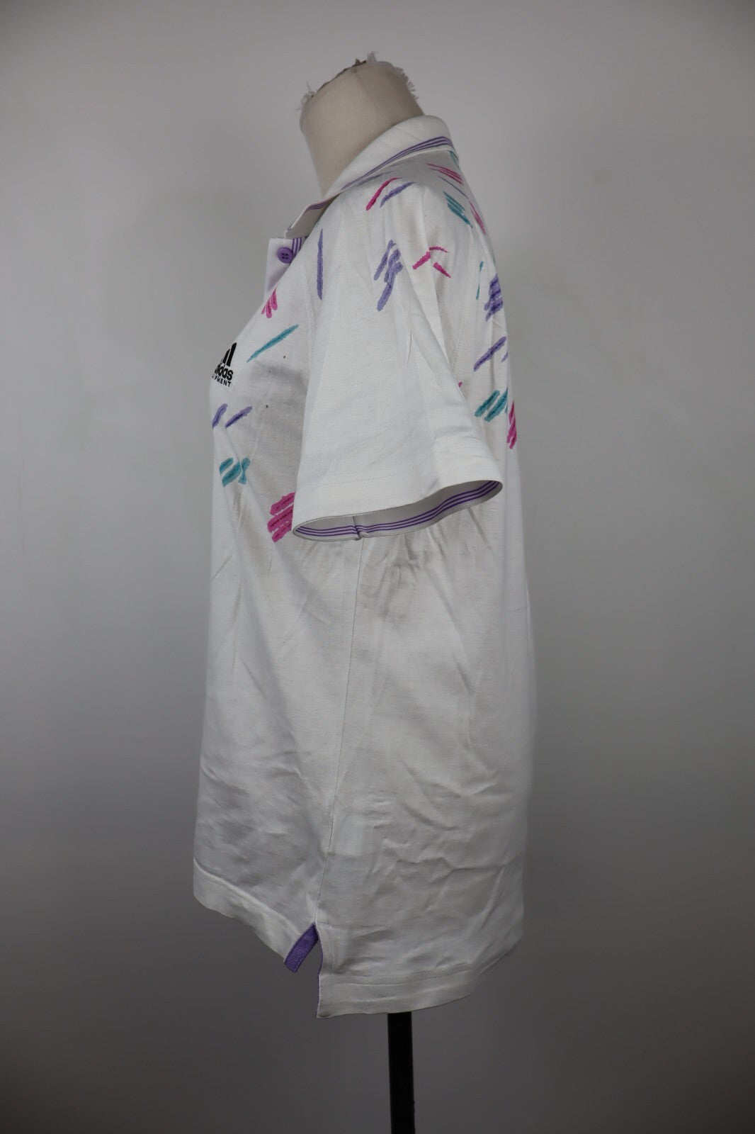 ADIDAS EQUIPMENT MAGLIA POLO TENNIS DONNA TG D36 F38 WOMAN VINTAGE T-SHIRT SPORT