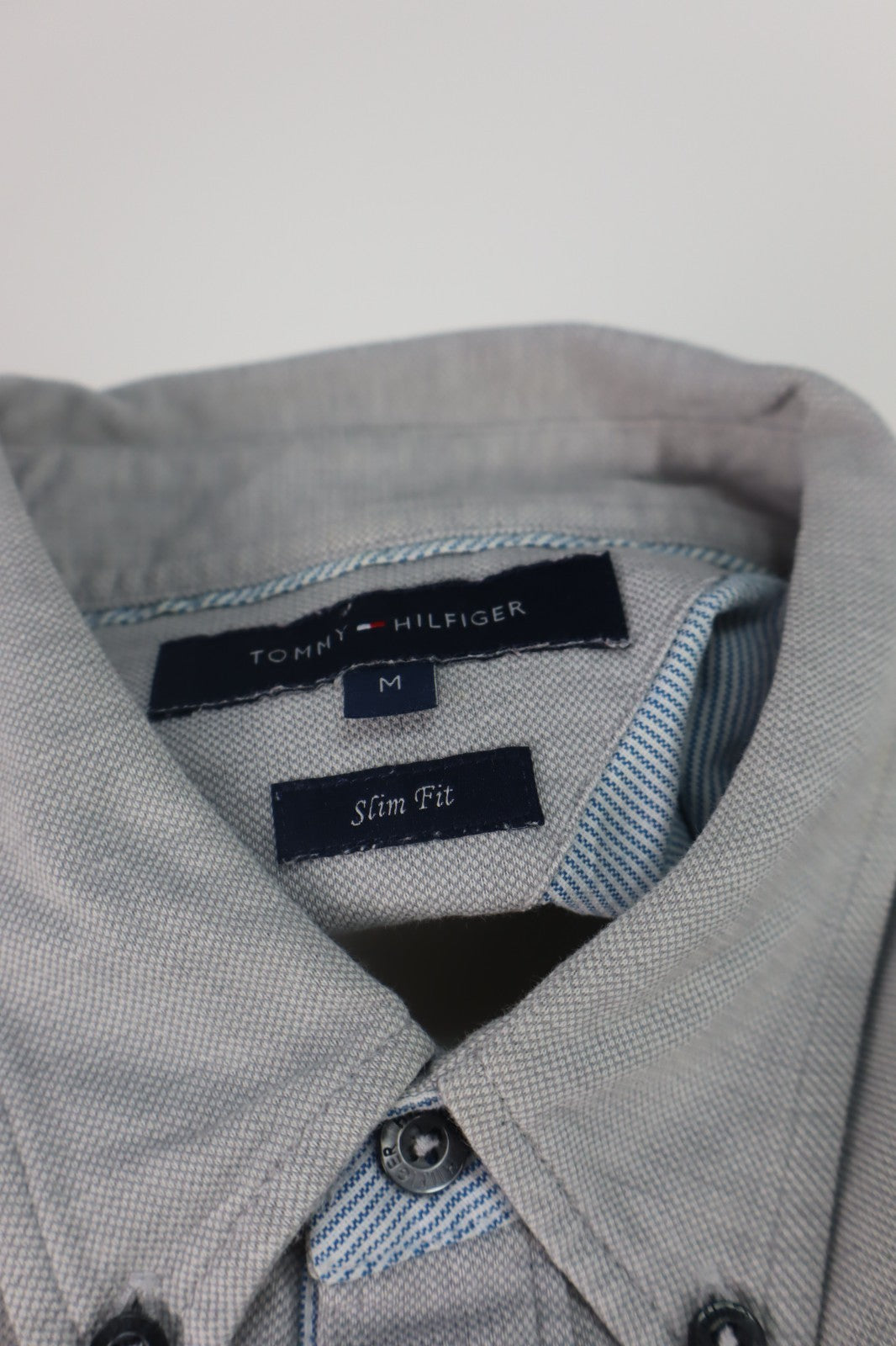 TOMMY HILFIGER JEANS POLO MAGLIA UOMO TG M MAN T-SHIRT CASUAL VINTAGE COTONE