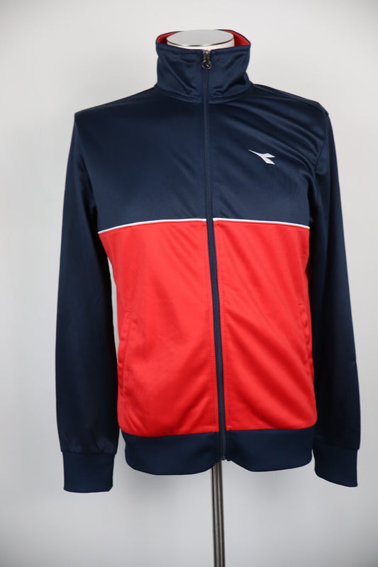 DIADORA GIACCA SPORTIVA UOMO Tg. S MAN CASUAL SPORT JACKET VINTAGE