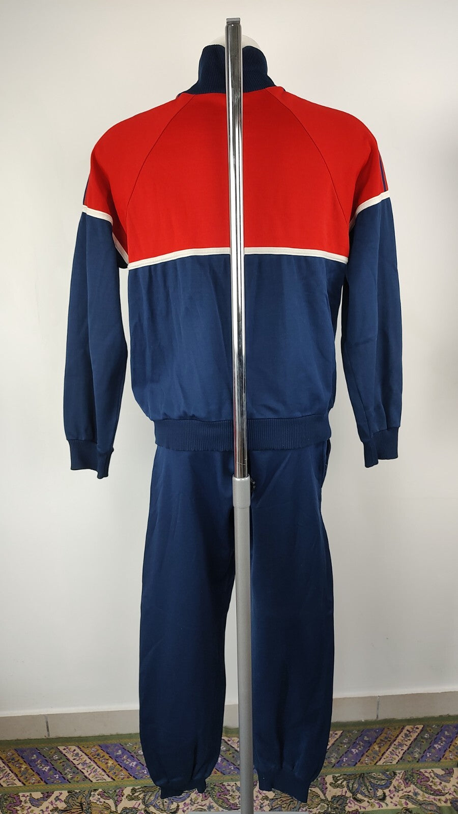 ADIDAS TUTA COMPLETA DUE PEZZI Tg. L TRACKSUIT JACKET PANTS UOMO