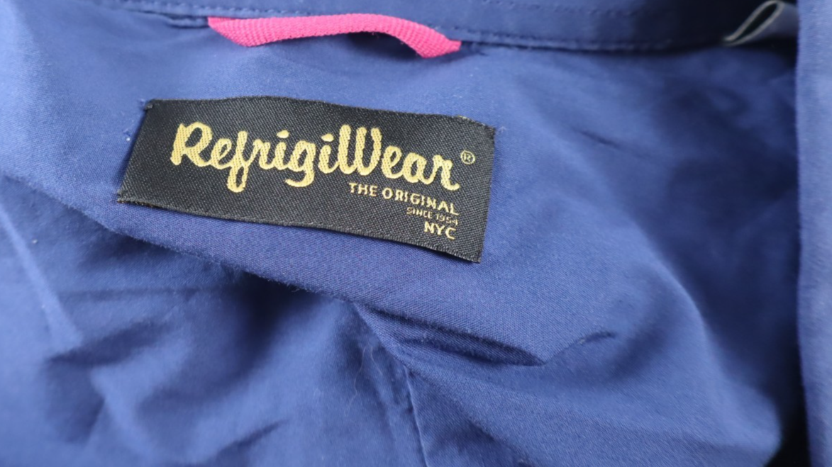 REFRIGIWEAR CAMICIA UOMO TG M MAN CASUAL VINTAGE SHIRT COTONE COTTON LOGO