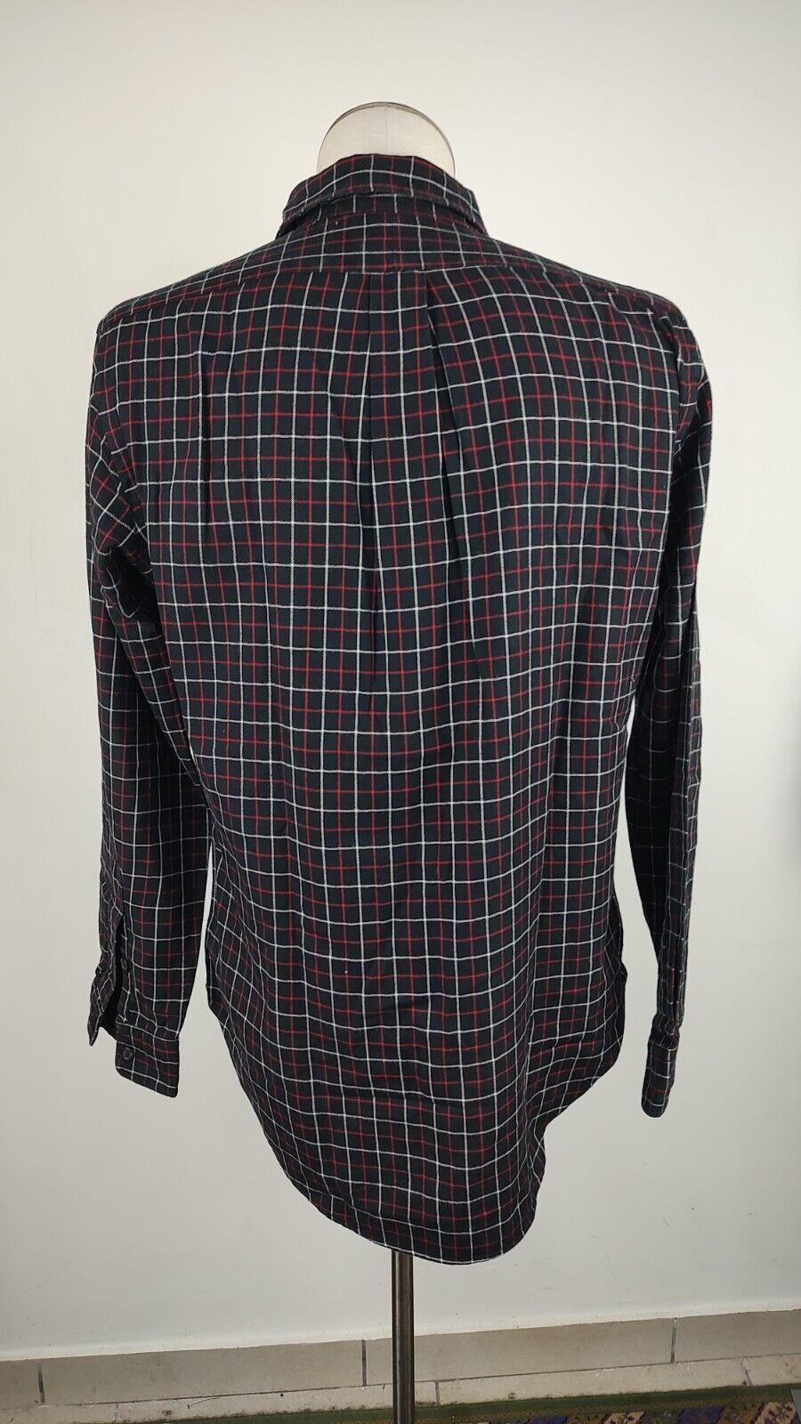 RALPH LAUREN CAMICIA UOMO TG. S MAN CASUAL VINTAGE SHIRT COTONE