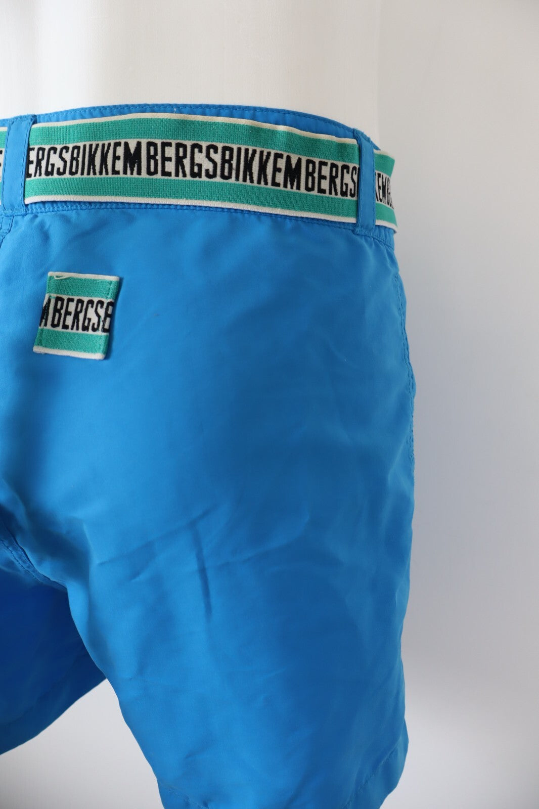 BIKKEMBERGS COSTUME PANTALONCINO MARE UOMO TG L MEN SWIMSUIT VINTAGE CASUAL