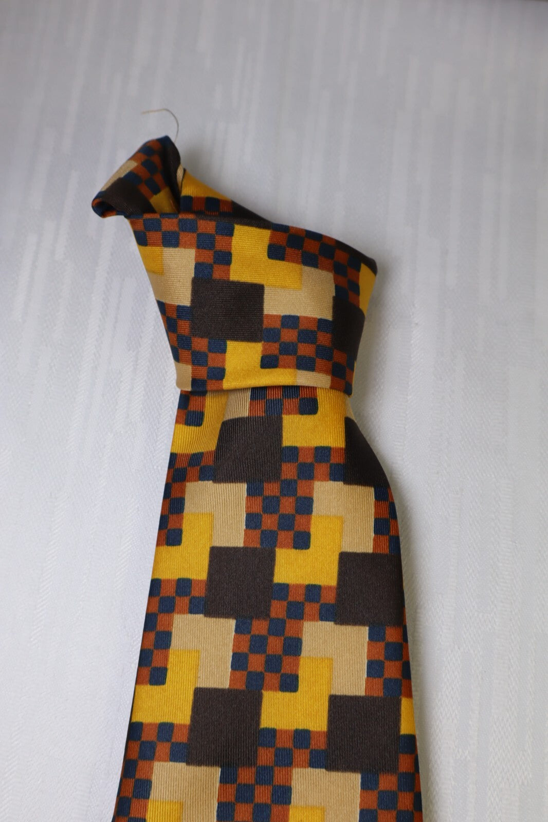 DIOR por STOCK 100% SILK TIE SETA CRAVATTA NECKTIE MADE IN ITALY