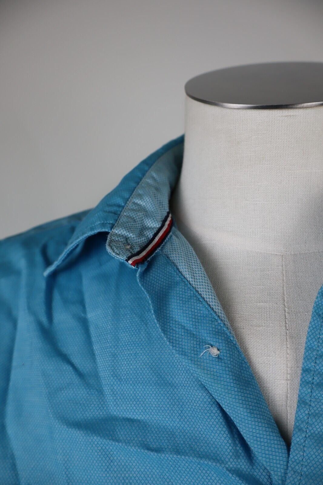 TOMMY HILFIGER CAMICIA UOMO COTONE TG. S MAN CASUAL VINTAGE COTTON SHIRT