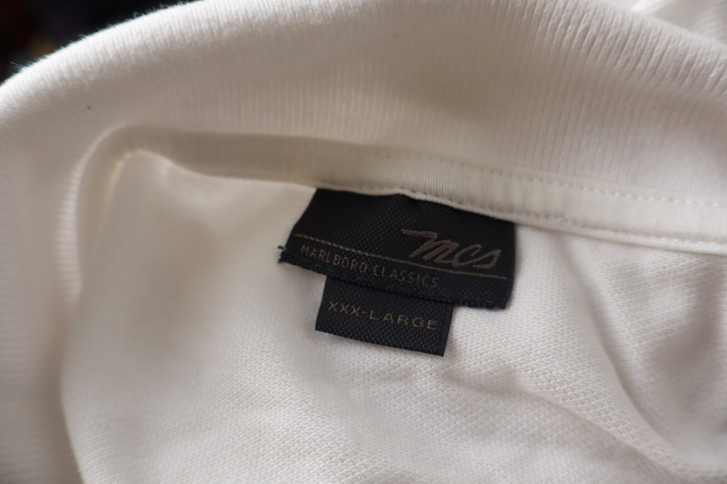 MARLBORO CLASSICS POLO MAGLIA UOMO TG 3XL MAN COTONE SHIRT CASUAL VINTAGE