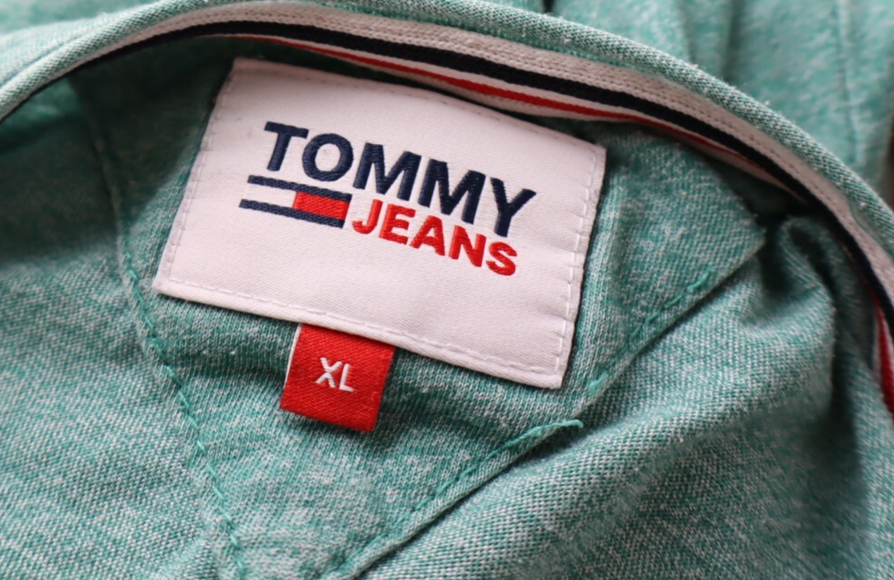 TOMMY HILFIGER JEANS MAGLIA UOMO TG XL MAN T-SHIRT CASUAL VINTAGE COTONE